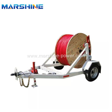 Reel Carrier Trailer Used Cable Reel Trailer